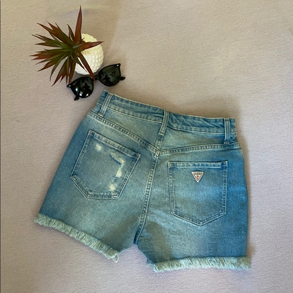 Guess High- Rise Slip Shorts - Picture 6 of 9